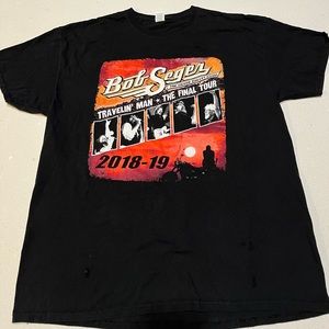 Bob Seger the final tour concert tee size XL 2018/2019